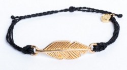 Gold Feather Black